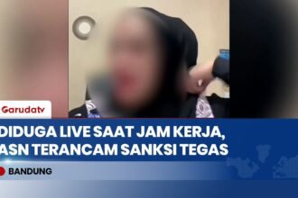 Viral Live TikTok Saat Jam Kerja, ASN Bandung Barat Terancam Putus Kontrak