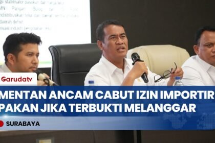 Mentan Amran Perintahkan Satgas Pangan Periksa Importir Pakan Diduga Mainkan Harga
