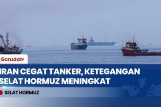 Iran Cegat Kapal Tanker di Selat Hormuz, Kapal Diminta Ikuti Rute yang Ditentukan