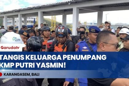 Cemas Cari Kabar Kerabat & Balita, Keluarga Penumpang KMP Putri Yasmin Datangi Padangbai