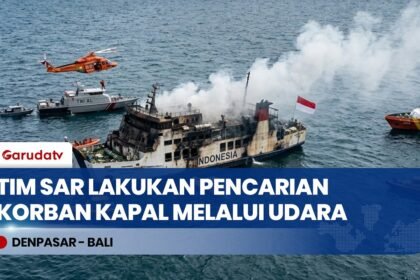Pencarian Korban KMP Putri Yasmin, Tim SAR Gabungan Sisir Perairan Melalui Udara
