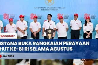 Istana Umumkan Rangkaian Bulan Kemerdekaan HUT Ke-81 RI, dari Doa Kebangsaan hingga Merdeka Run