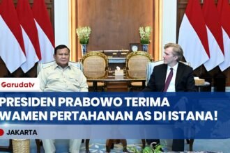 Terima Wamen Pertahanan AS Elbridge Colby di Istana, Presiden Prabowo Perkuat Kemitraan Strategis