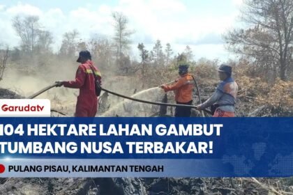 Karhutla Tumbang Nusa Meluas Hingga 104 Hektare, Helikopter Water Bombing Dikerahkan!