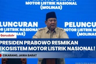 Presiden Prabowo Siap Resmikan Ekosistem Motor Listrik Nasional Buatan Dalam Negeri