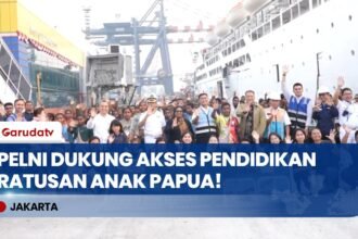 Dukung Pendidikan Anak Papua, PT PELNI Fasilitasi Ratusan Siswa Pedalaman Menuju Jakarta