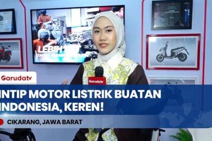 Intip Langsung Motor Listrik Buatan Indonesia yang Diluncurkan Presiden Prabowo!