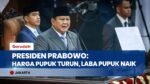 Pidato Kenegaraan 2026: Presiden Prabowo Beberkan Capaian Turunkan Harga Pupuk & Keuntungan BUMN