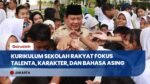 Kurikulum Sekolah Rakyat Dorong Talenta, Karakter, dan Penguasaan Bahasa Asing