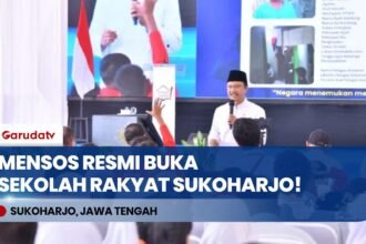 Mensos Saifullah Yusuf Buka MPLS Sekolah Rakyat Terintegrasi 1 Sukoharjo, Mampu Tampung 1.000 Siswa!