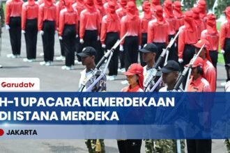 H-1 Upacara Kemerdekaan! Persiapan Istana Kepresidenan Sudah Mencapai 99 Persen