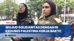 Bentuk Solidaritas! Kedubes Palestina Gelar Kerja Bakti Bersama Warga Sambut HUT ke-81 RI
