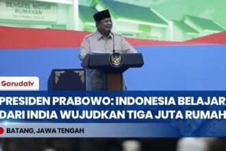 Presiden Prabowo Sebut Indonesia Belajar dari India Demi Percepat Program Tiga Juta Rumah!