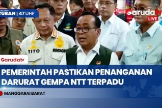 Gempa NTT, Pemerintah Satukan Koordinasi Penanganan Lewat Posko Nasional
