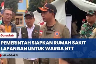 BNPB Siapkan Rumah Sakit Lapangan Pascagempa Manggarai
