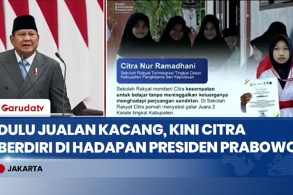 Disapa Presiden di Senayan, Citra Buktikan Perjuangan Berbuah Kesempatan