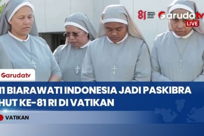 Nasionalisme di Tanah Suci, 11 Biarawati Indonesia Siap Kibarkan Merah Putih di Vatikan