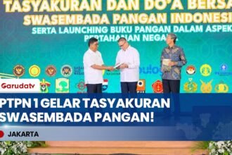 PTPN 1 Gelar Tasyakuran Swasembada Pangan & Peluncuran Buku "Pangan Dalam Aspek Pertahanan"