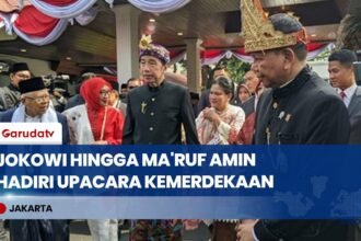 Tokoh Bangsa Hadiri Upacara HUT ke-81 RI di Istana Merdeka: Jokowi, Ma'ruf Amin, AHY, hingga Puan