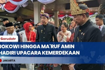 Tokoh Bangsa Hadiri Upacara HUT ke-81 RI di Istana Merdeka: Jokowi, Ma'ruf Amin, AHY, hingga Puan