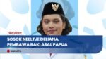 Sosok Neeltje Deliana, Putri Papua Pembawa Baki Upacara Penurunan Bendera HUT ke-81 RI