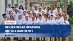 GEKIRA Gelar Upacara HUT ke-81 RI di Jakarta: Ajak Persatuan Bangsa & Siapkan Bantuan Gempa NTT