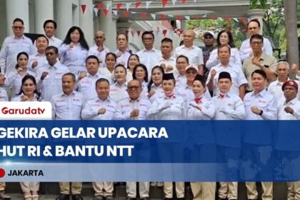 GEKIRA Gelar Upacara HUT ke-81 RI di Jakarta: Ajak Persatuan Bangsa & Siapkan Bantuan Gempa NTT