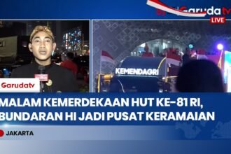 Bundaran HI Meriah di HUT Ke-81 RI, Karnaval hingga Doa untuk Korban Gempa