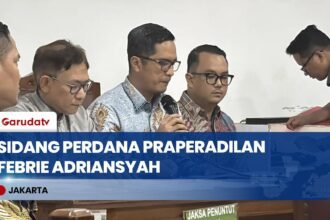 Sidang Perdana Praperadilan Febrie Adriansyah lawan Polda Metro Jaya di PN Jaksel