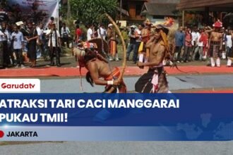 Liburan Akhir Pekan di TMII, Ratusan Penari Pukau Pengunjung Lewat Atraksi Budaya Manggarai NTT!