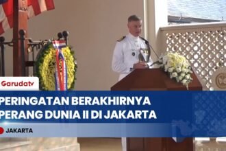 Peringatan Berakhirnya Perang Dunia II di Ereveld Menteng Pulo Jakarta Berlangsung Khidmat