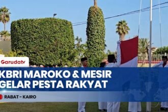 Kemeriahan HUT ke-81 RI di Luar Negeri: Pesta Rakyat di Maroko hingga Perlombaan di Mesir