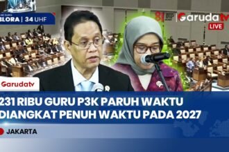 Pemerintah Angkat 231 Ribu Guru P3K Paruh Waktu Jadi Penuh Waktu di 2027, Menkeu Jamin Fiskal Aman