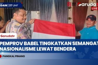 Sambut HUT Ke-81 RI, Pemprov Bangka Belitung Bagikan 6.000 Bendera Merah Putih Gratis
