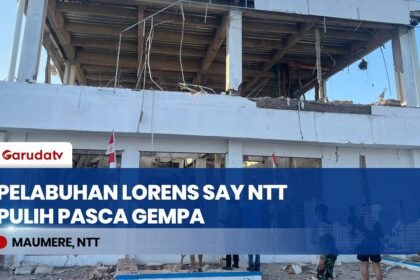 Pelabuhan Lorens Say Maumere Mulai Pulih Pasca-Gempa M 7,7 NTT, Mendagri Tito Cek Operasional