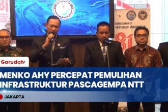Pascagempa NTT, Menko AHY Kerahkan Alat Berat untuk Buka Akses dan Evakuasi Korban