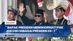Heboh Posisi Duduk Prabowo Diapit Jokowi dan Gibran Saat HUT RI, Ini Kata Mensesneg