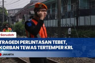 Pria Paruh Baya Tewas Tertemper KRL di Perlintasan Tanpa Perlintasan Tebet