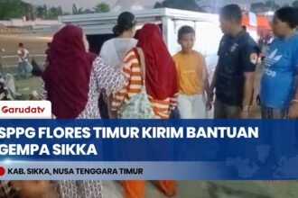 Dapur SPPG Flores Timur Salurkan Bantuan Makanan untuk Korban Gempa Sikka