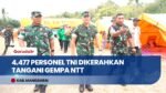 Mayjen Piek Budyakto Sambangi Pengungsi Nanga Banda, Pastikan Dapur Umum Gempa NTT Siaga 24 Jam