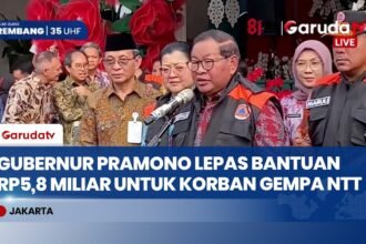 Pramono Anung Lepas Bantuan Rp5,8 Miliar untuk NTT, Dari Obat-obatan Hingga Mobil Water Treatment