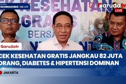 Jangkau 82 Juta Orang, Program Cek Kesehatan Gratis Didominasi Temuan Diabetes dan Hipertensi