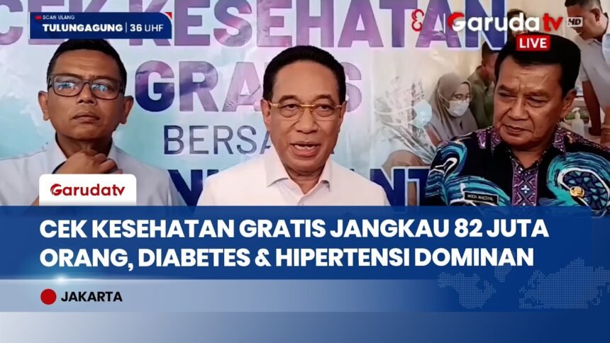 Jangkau 82 Juta Orang, Program Cek Kesehatan Gratis Didominasi Temuan Diabetes dan Hipertensi