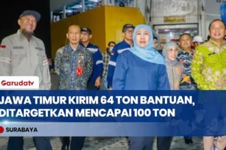 Jawa Timur Kirim 64 Ton Bantuan Logistik Gempa NTT, Khofifah Targetkan Total 100 Ton