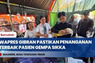 Wapres Gibran Besuk Pasien Gempa M 7,7 di RSUD TC Hillers Maumere, Pastikan Layanan Maksimal