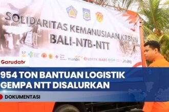 BNPB Salurkan 954 Ton Bantuan Logistik Lewat 68 Flight untuk Korban Gempa NTT