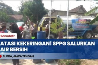 Atasi Krisis Air Akibat Kemarau, SPPG Ngawen 2 Terjunkan 3 Truk Tangki ke Desa Gondang Blora