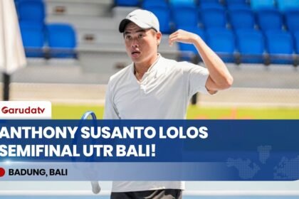 Rekor Sempurna! Petenis Indonesia Anthony Susanto Sapu Bersih Fase Grup UTR Pro Tennis Tour 2026