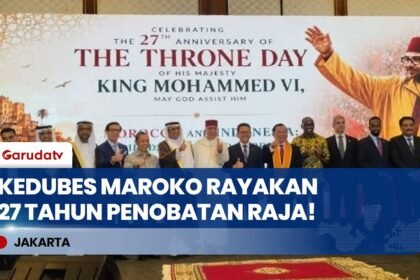 Kedubes Maroko di Jakarta Rayakan 27 Tahun Penobatan Raja Mohammed VI