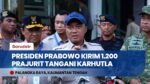 Instruksi Presiden Prabowo: Kirim 1.200 Prajurit TNI & Helikopter Water Bombing Tangani Karhutla